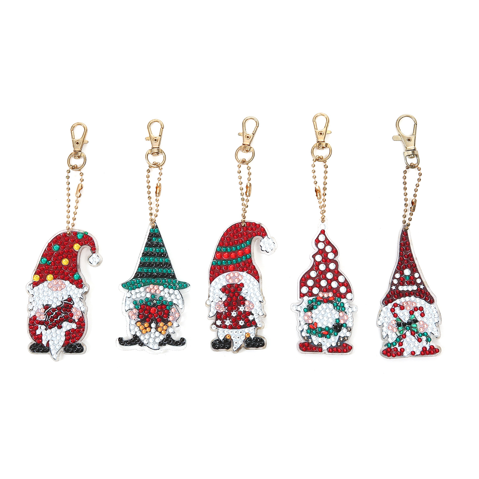 Full Diamond Christmas Keychain Bag Pendant
