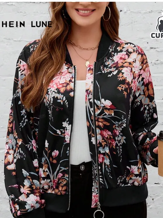 Minimally Casual Printed Women's Jacket Style2 - Shop at LoveMi