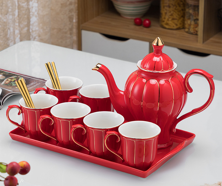 Bauhinia red flat plate