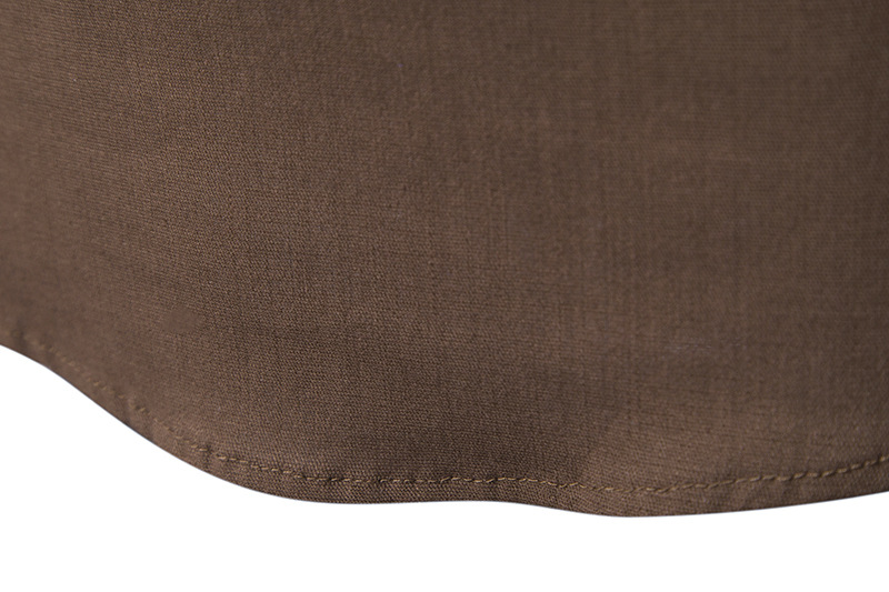 Men's Cotton Linen Shirts Long Sleeve Solid Color - 13