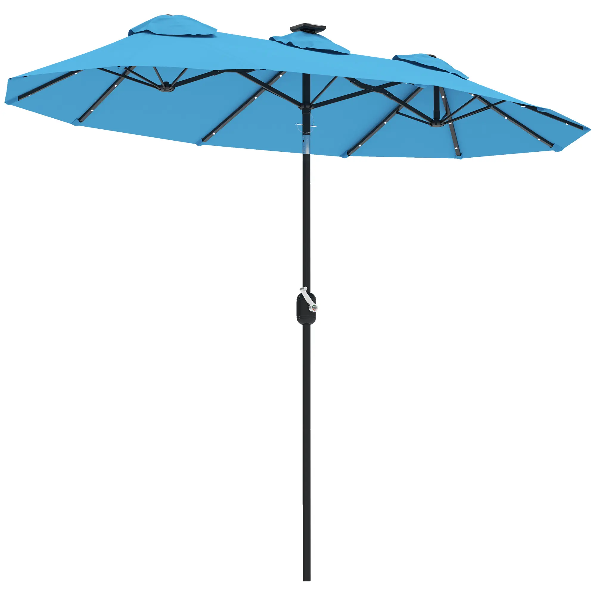 Double-sided Patio Umbrella, 9.7 Outdoor Umbrella