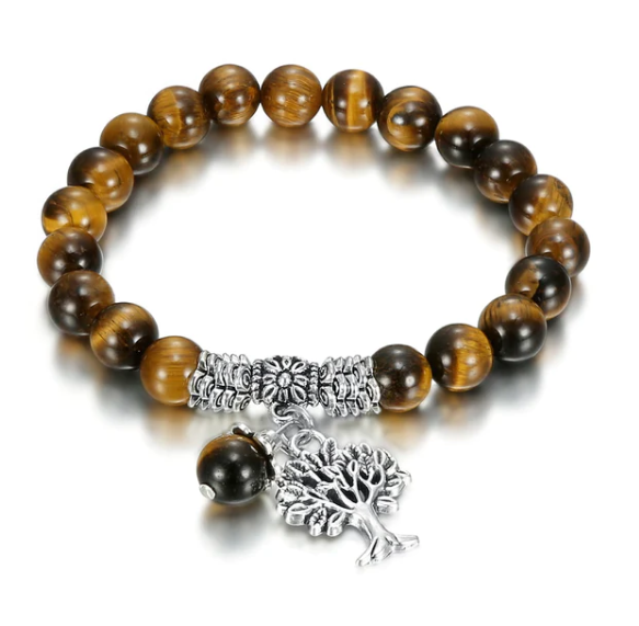 Tree-Of-Life-Simple-Natural-Stone-Bracelet