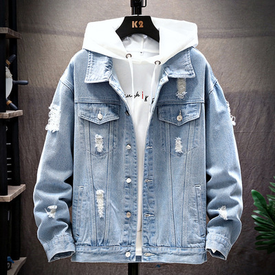 Title 22, Jeugd herfst denim jack heren lente en herfst j...