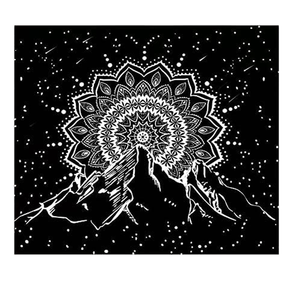 Round Mandala Wall Tapestry