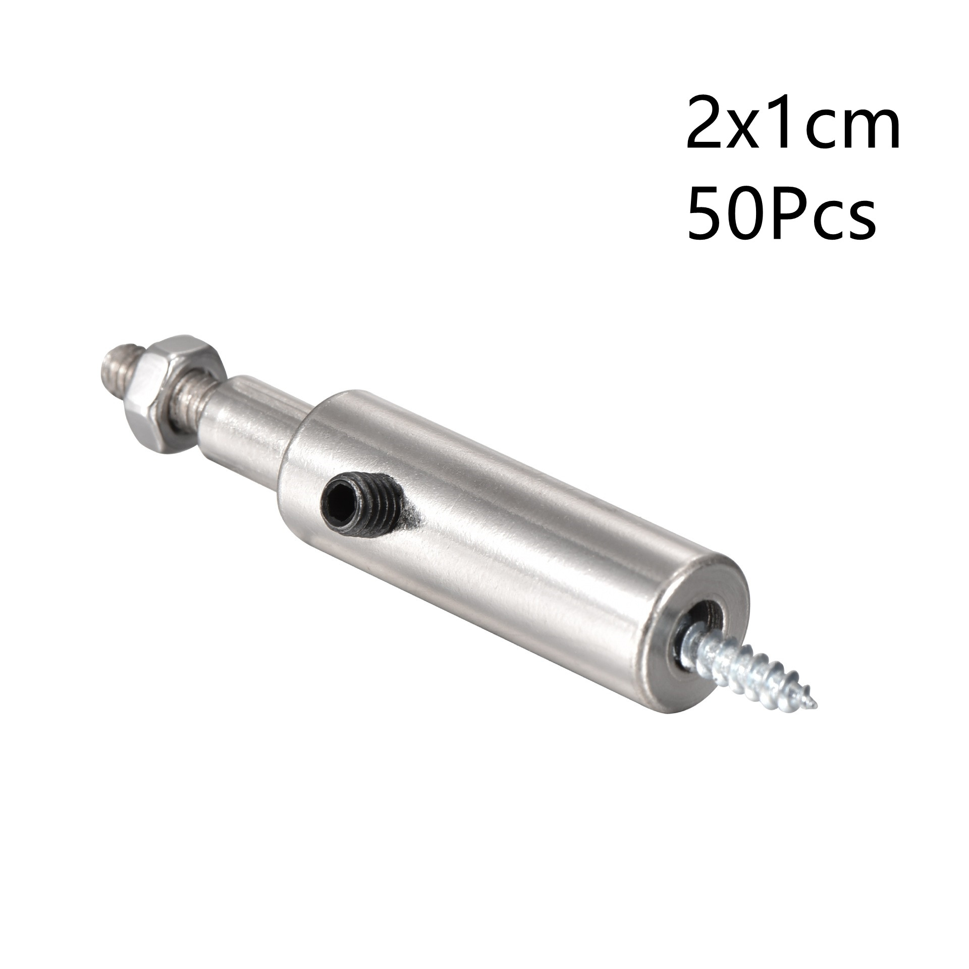 Iron-plated Aluminum Sleeve Advertising Luminous Characters Installation Screw Fixing