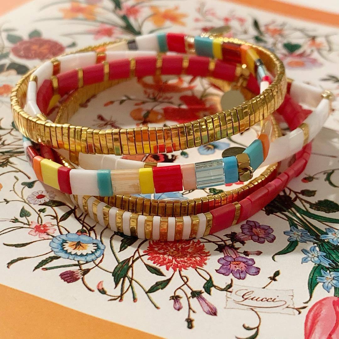 TILA Bead Weave European And American Personality Ladies Bracelet