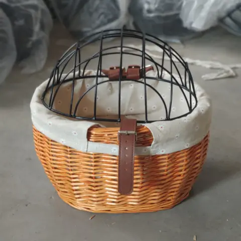 Cat and Dog Bicycle Front Handle Basket Pet Seat