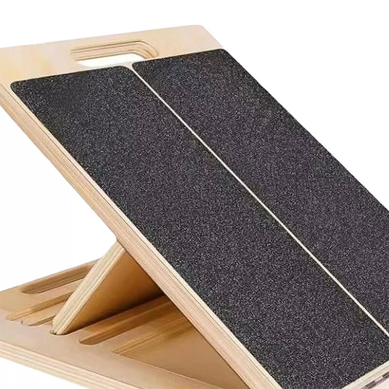 New Wooden Calf Incline Board For Yoga Workout Slant Stretcher Folded — image 10