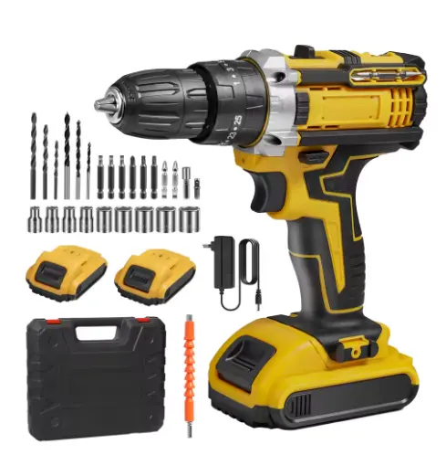 21V Battery Impact Drill Electric Screwdriver Hammer