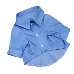 Law Fighting Clothes Spring And Summer New Products Shirt Suit Denim - Blue - View 1