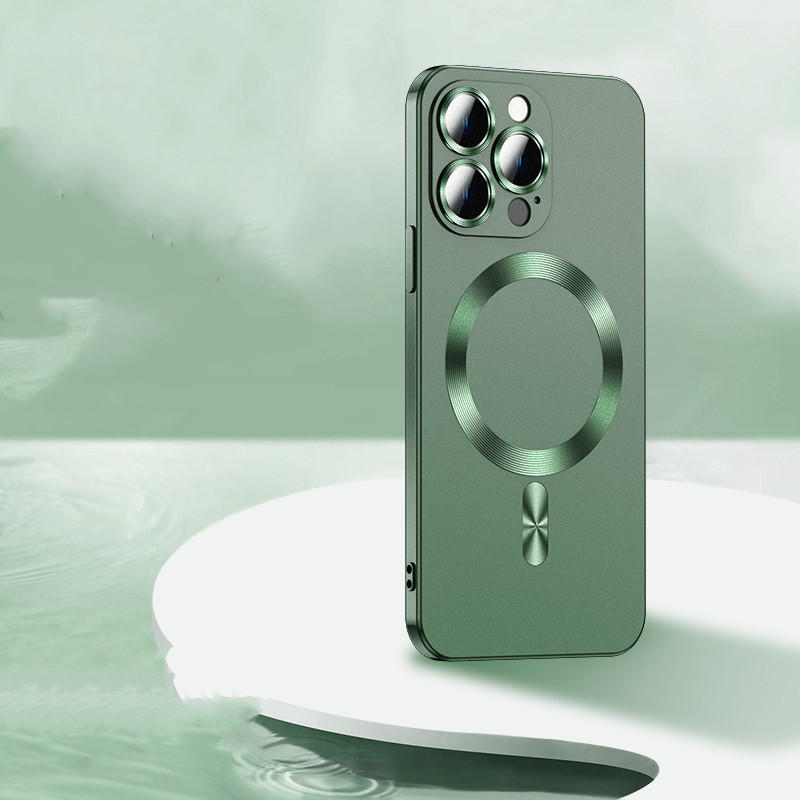Frosted Magnetic Suction Phone Case - Image 10