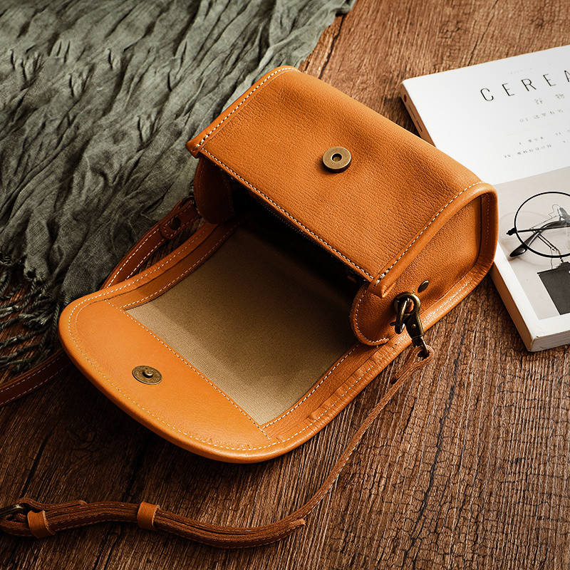 Women's Simple Leather Shoulder Bag