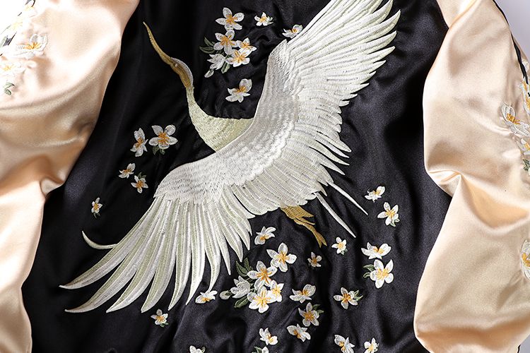 Baseball Suit Men's And Women's Embroidered Yokosuka Jacket