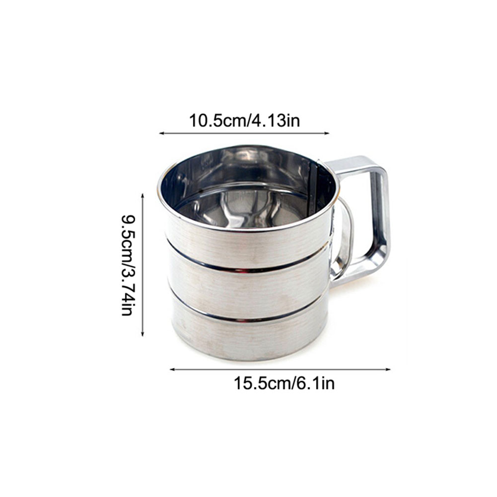 Title 5, Single layer flat bottom powder sieve