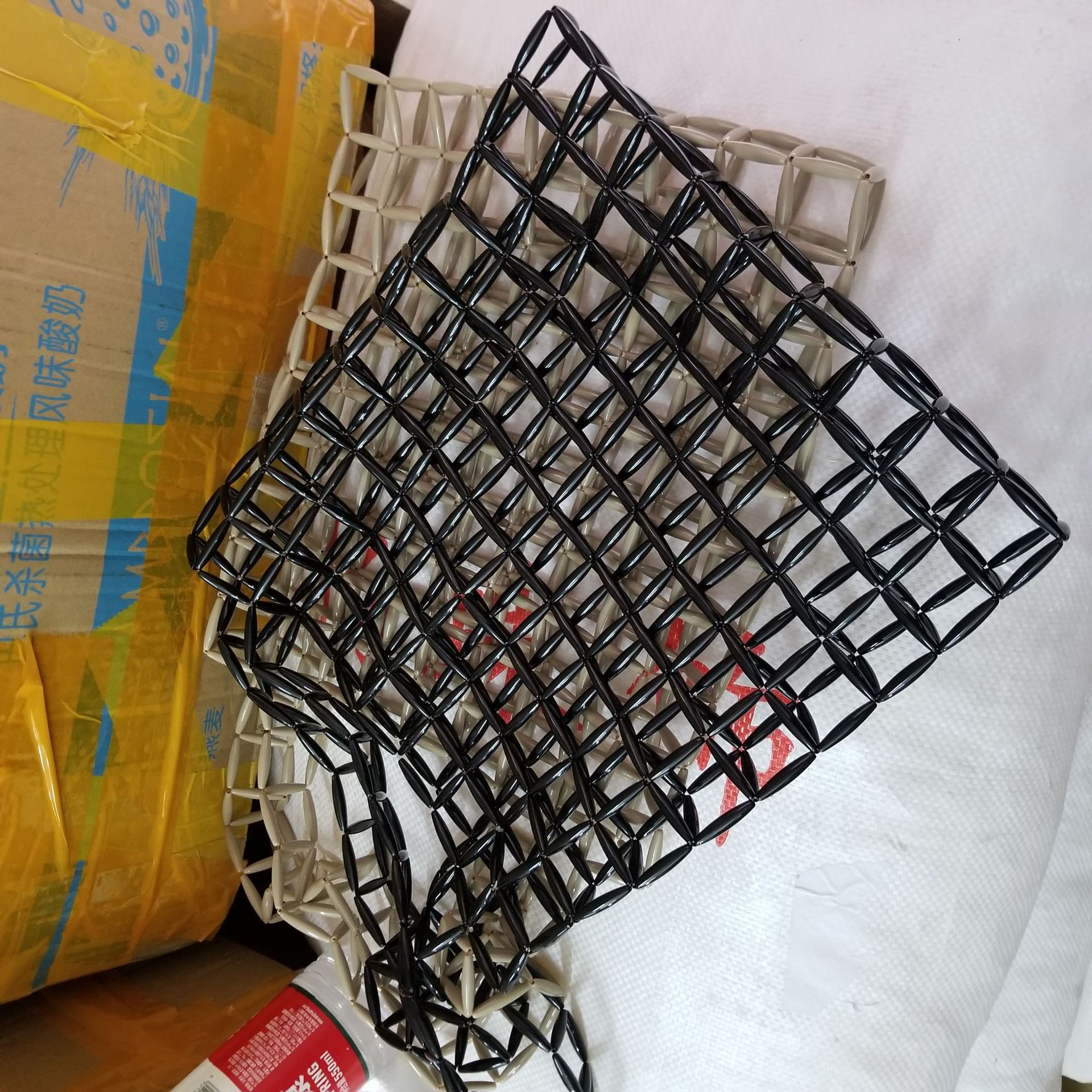 Pure Color Acrylic Square Bag Casual Clutch Shoulder Bag Black - Shop at LoveMi