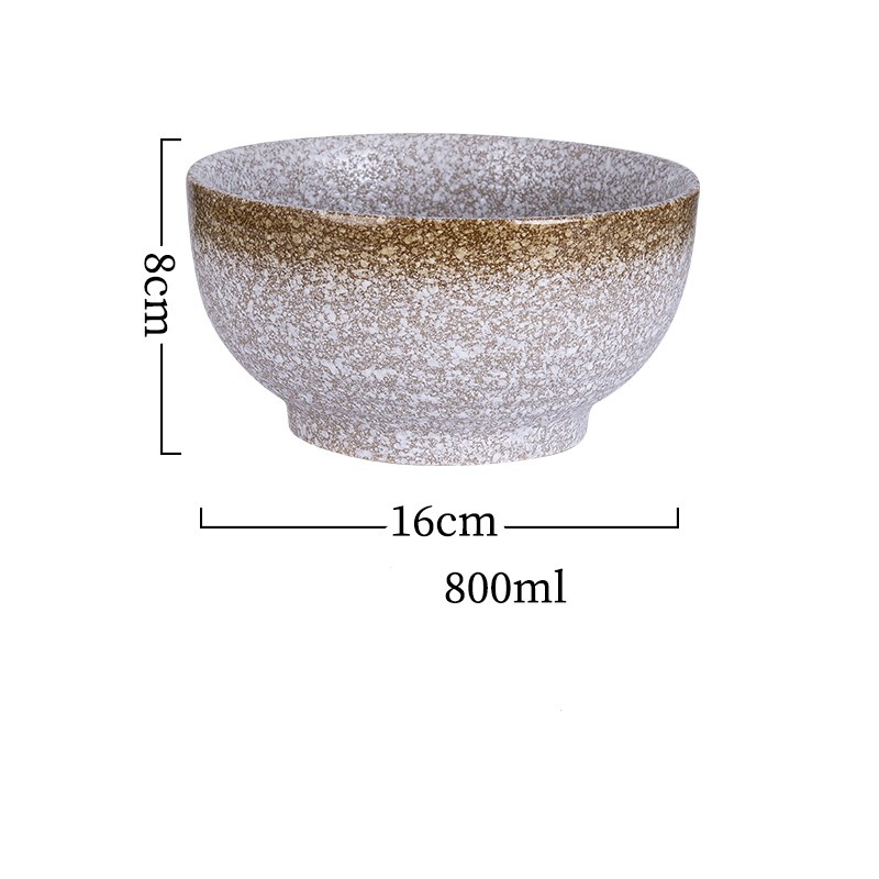 Title 3, Japanese Style Ramen Bowl Ceramic Noodle Instan...