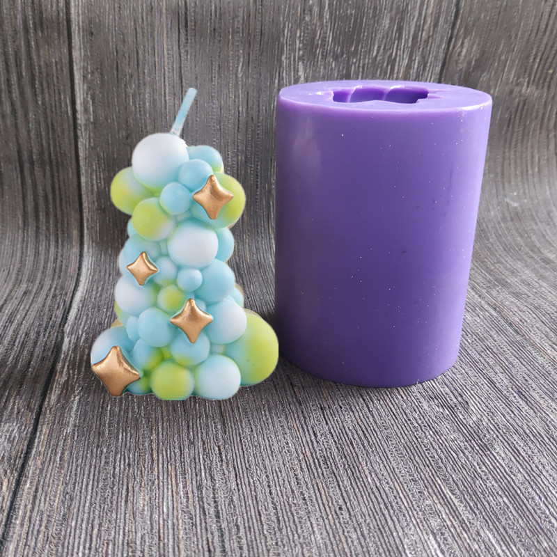 Fashion New Bubble Shape Candle Chocolate Cake Mold