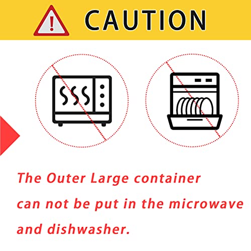 Vegetable Tray With Divided Lid And Handle. Divided Plate With Four Compartments. Portable Snack Storage Box. Stackable Snack Container. Refrigerated Food Container. Suitable For Fruits, Vegetables, A 4