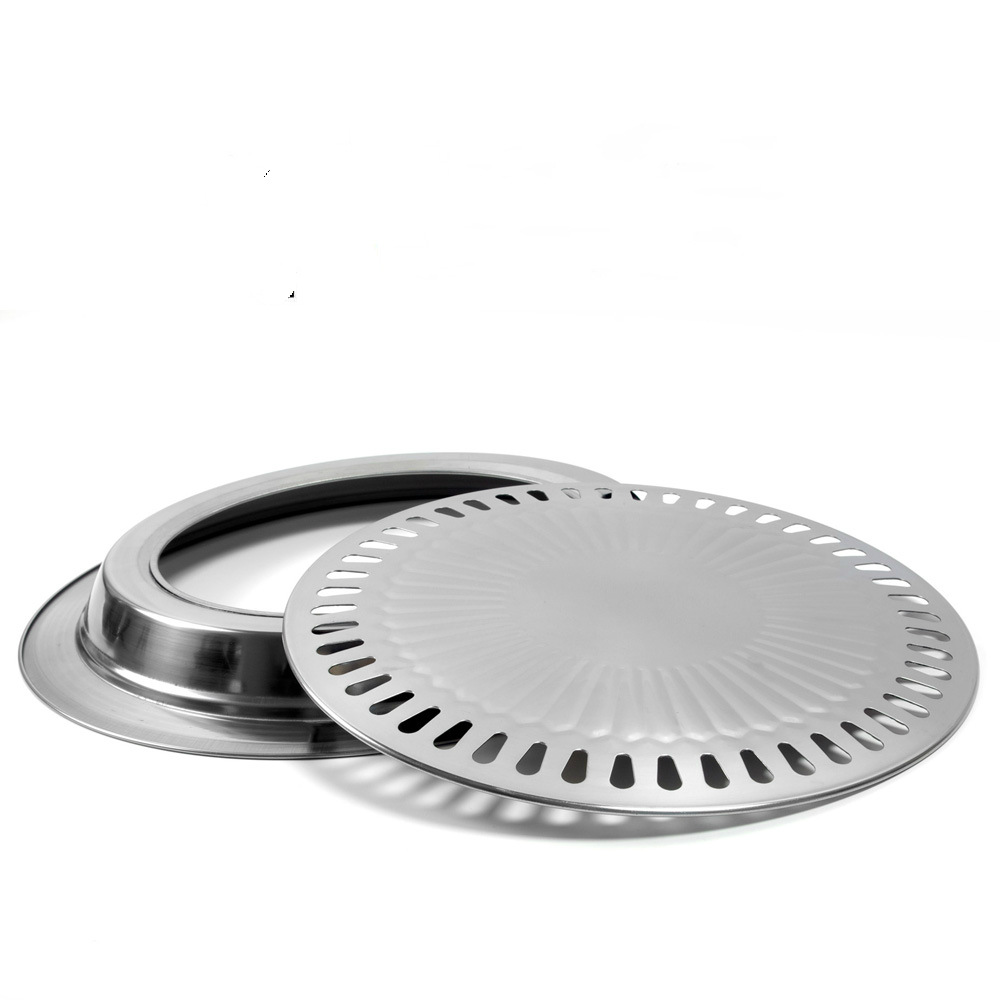 Title 2, Stainless Steel Outdoor Barbecue Plate Electric...