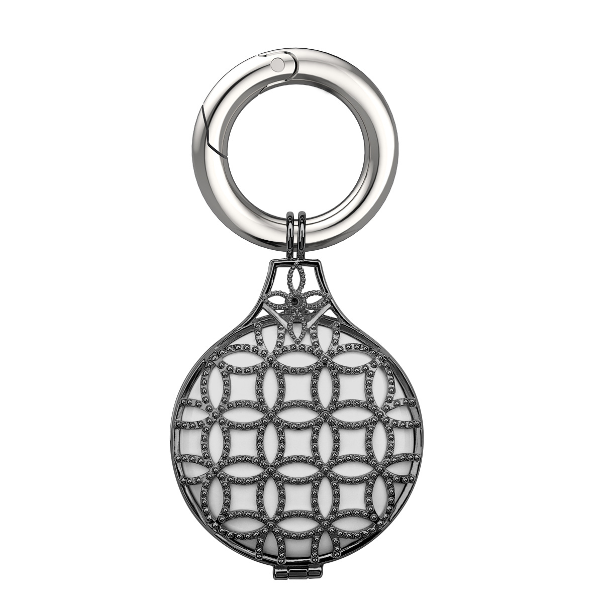 Fashionable Personality Electroplating Keychain Protective Shell Black Gold - Shop at LoveMi