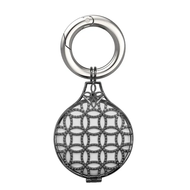 Fashionable Personality Electroplating Keychain Protective Shell Black Gold - Shop at LoveMi