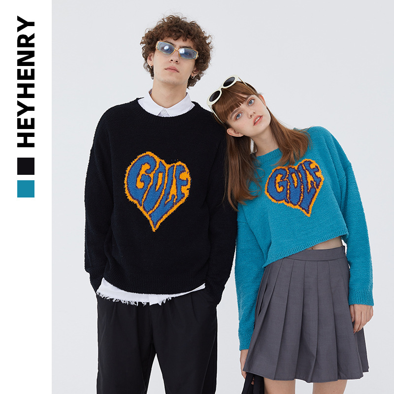 Title 2, HeyHenry Love Korean Knitted Sweater Knitting