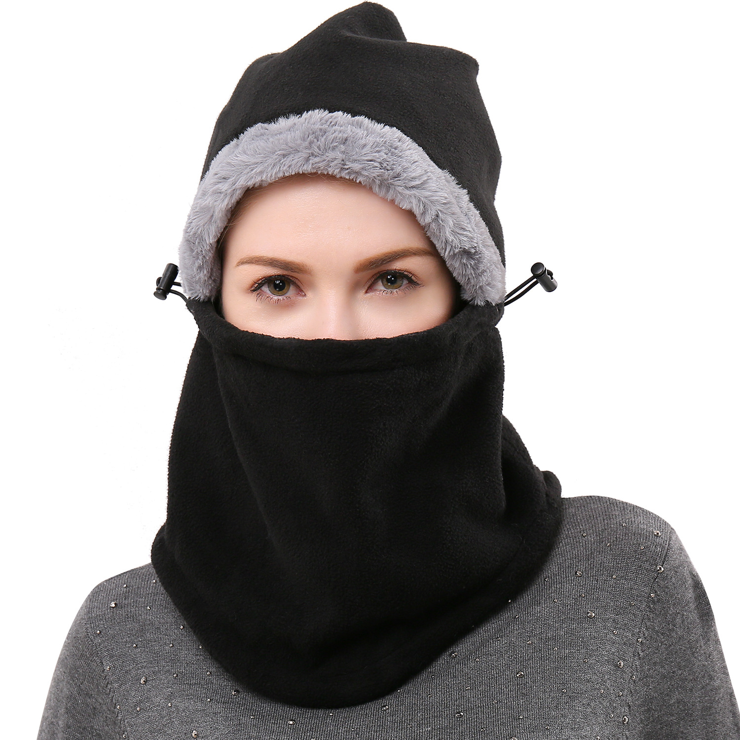 Title 3, Thermal mask fleece riding cap