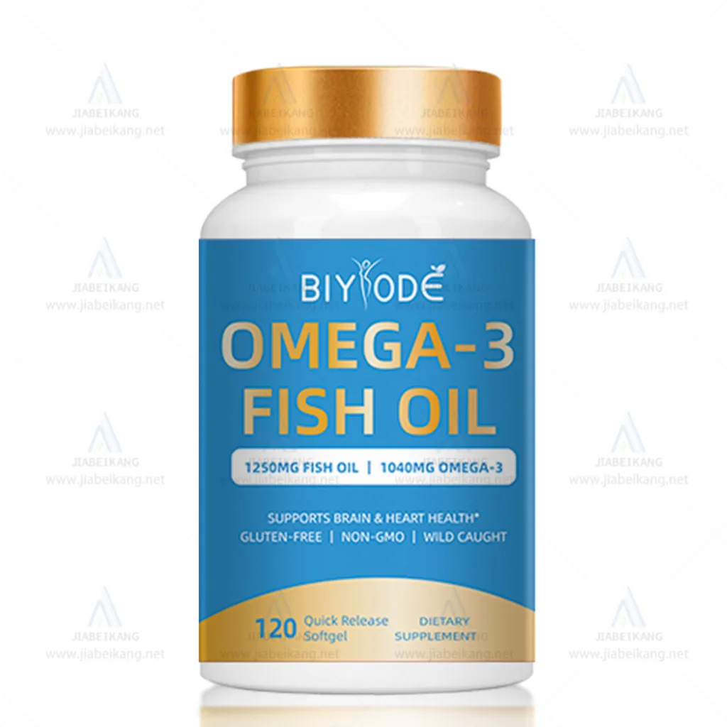 GMP Factory Omega-3 Fish Oil Collagen Softgel Natural Material Certificate Capsules - Original