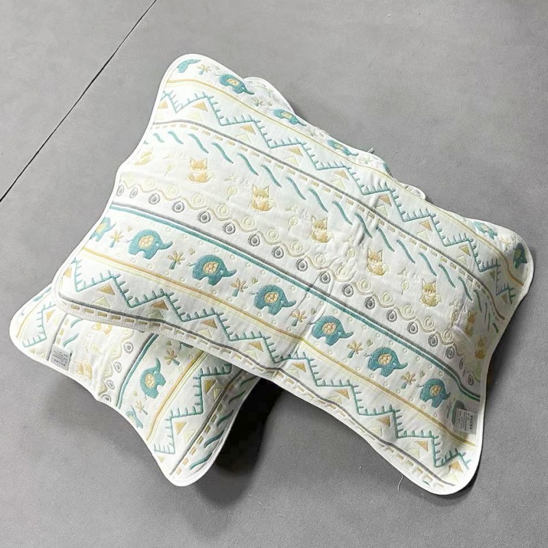 Title 8, Gauze Six-layer Cotton Cloth Soft Seat Pillow Case