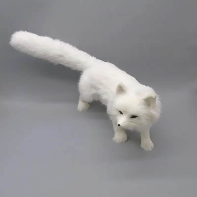 Crafts Rabbit Fur Simulation Fox Enhance Popularity Charm Home Decoration Handicrafts