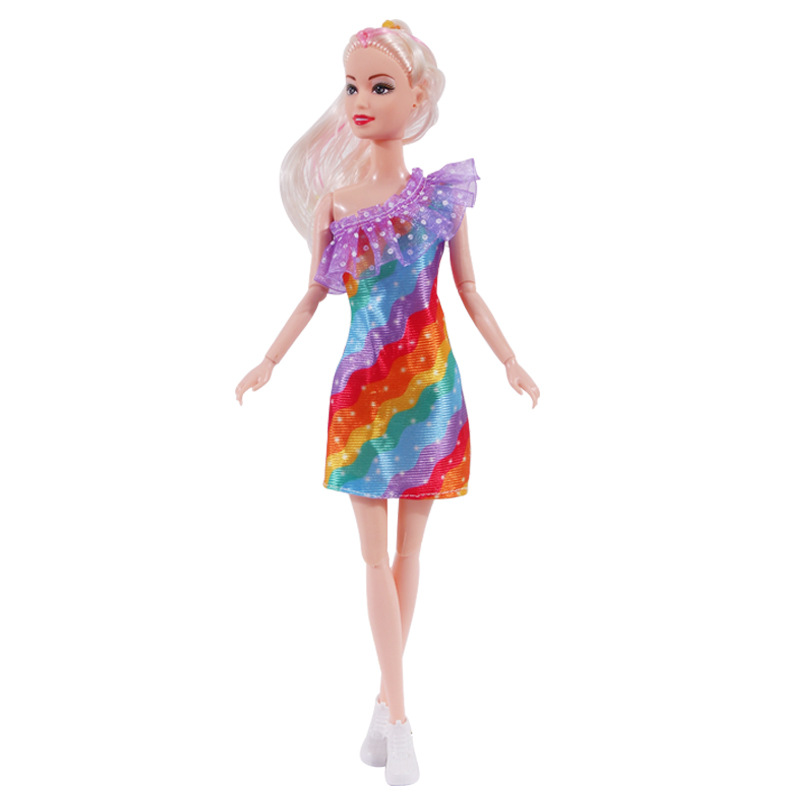 Title 6, 30cm Doll Clothes Girls Fashion Dress Up