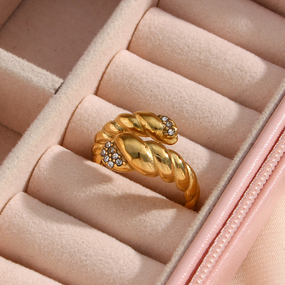 Personalized Stainless Steel Ornament Trendy Fashion Ring
