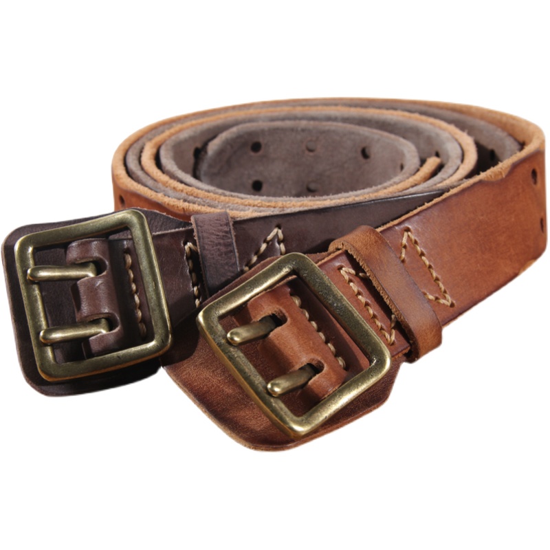 Title 4, First Layer Cowhide Pure Copper Belt Men