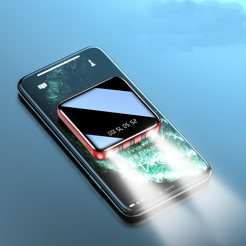 New LCD Digital Display With Cable Power Bank, Triple Mobile Phone - Image 3