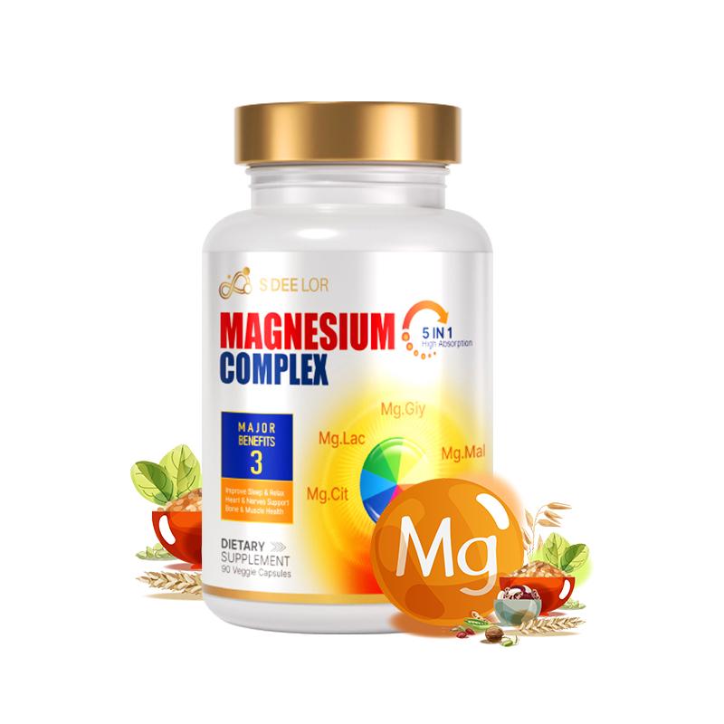 Magnesium Glycinate Malate Vitamin D3 Vegan Formula Supports Bone Health Highly Absorbable Chelated Product 10