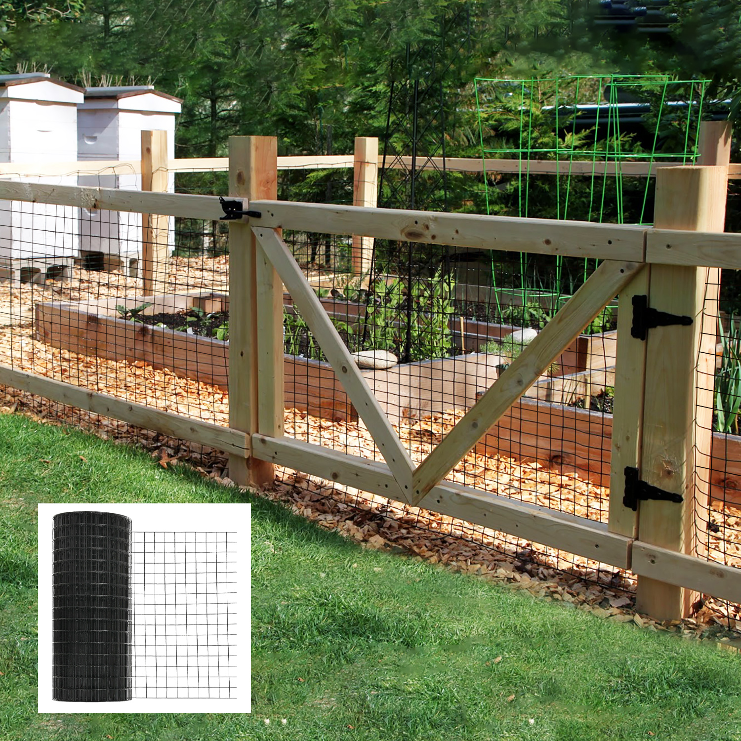 Metal Wire Fence — foto 12