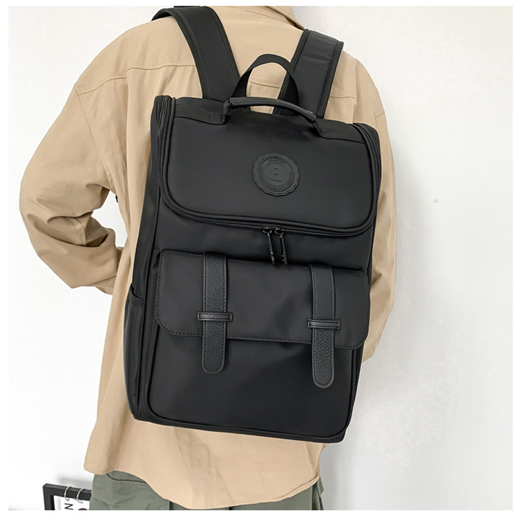 Men's Commuter Large Capacity Oxford Backpack