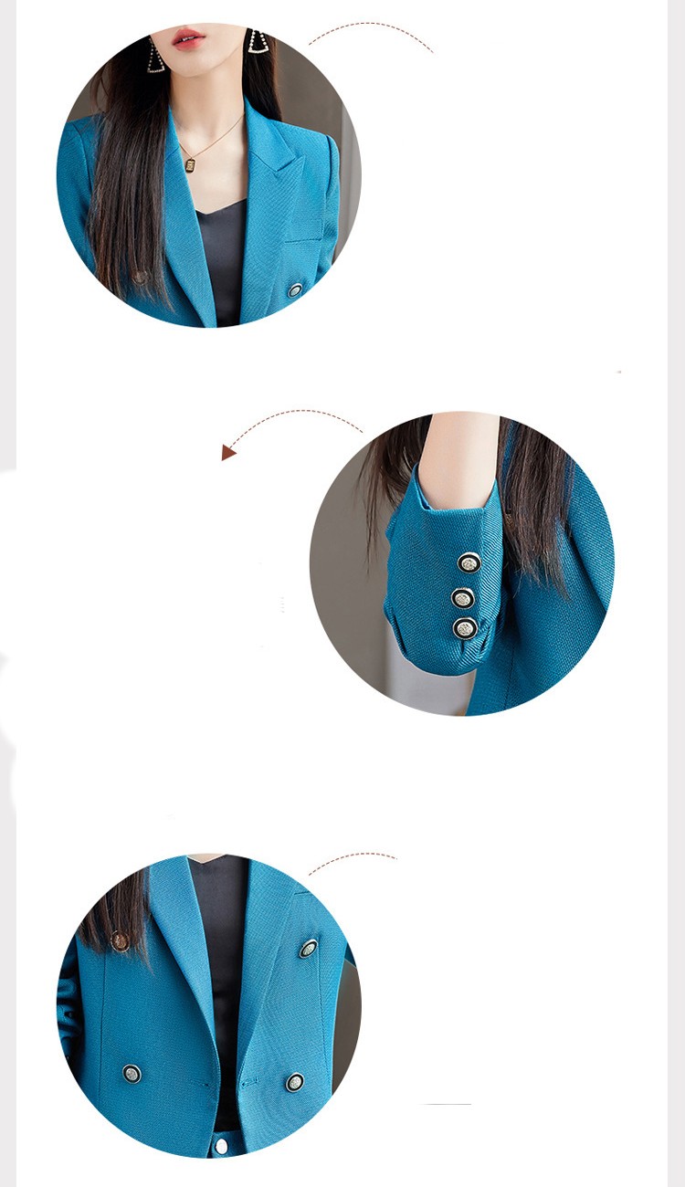 Long-sleeved Front Desk Overalls Women's Autumn Coat