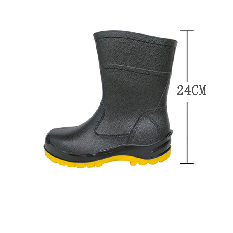 Title 5, Bottes de pluie de protection du travail pour h...