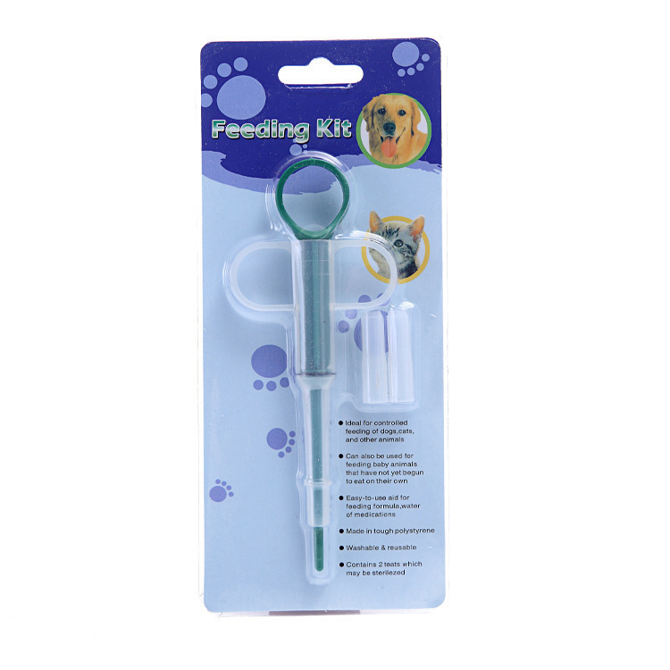 Cat Pill Shooter, Pill Popper For Cats & Dogs, 2-in-1 Pet Piller  Anti-drop Syringe For Tablets & Liquid. Easy Admin For Small Animals. Soft Rubber Tip Protects Gums — foto 11