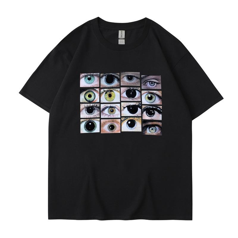 Title 7, Neues Harajuku T-Shirt Cartoon Kurzarmshirt Loc...