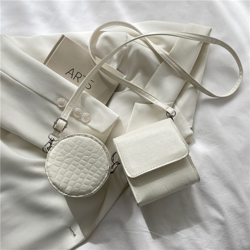 Fashionable Retro Bag Fashion Chain For Women White - Shop at LoveMi