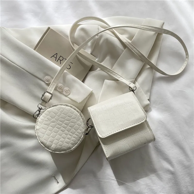 Fashionable Retro Bag Fashion Chain For Women - White
