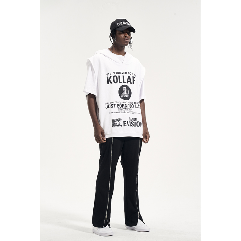 VIBE Wind Micro Flared Small Straight Trousers