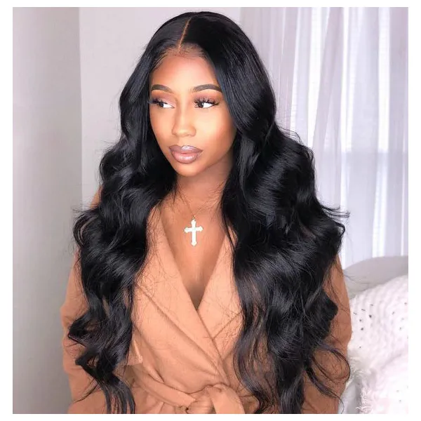 13x5 Lace Front Body Wave Middle Part