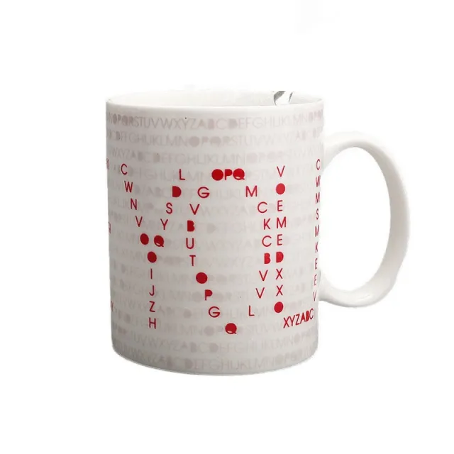 Romantic Creative Color Changing Birthday Gift Custom Mug Love Password - Shop at LoveMi