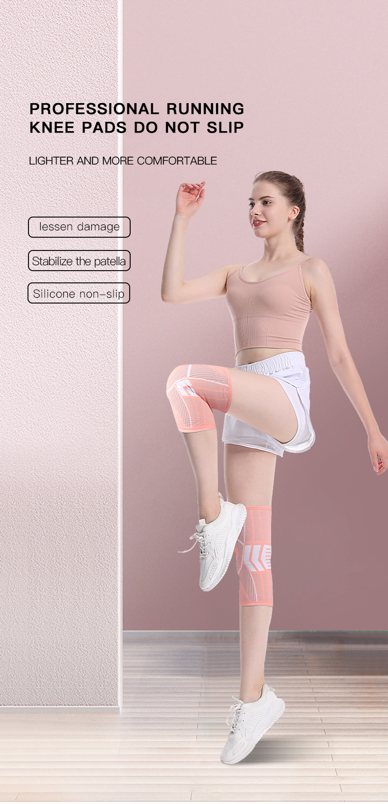 Наколенники от боли в колене у женщин и мужчин, компрессионные рукава на колено для облегчения боли в суставах, артрита, восстановления после травм, разрыва мениска, боли в колене