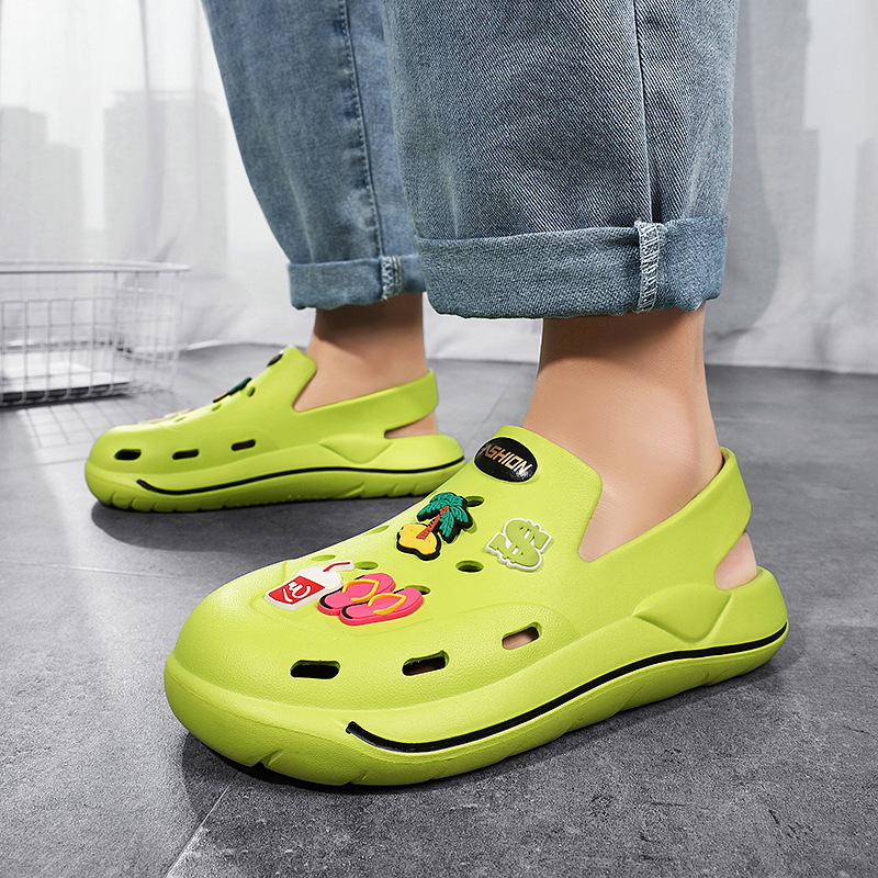 Men's Breathable Hole Shoes In Summer