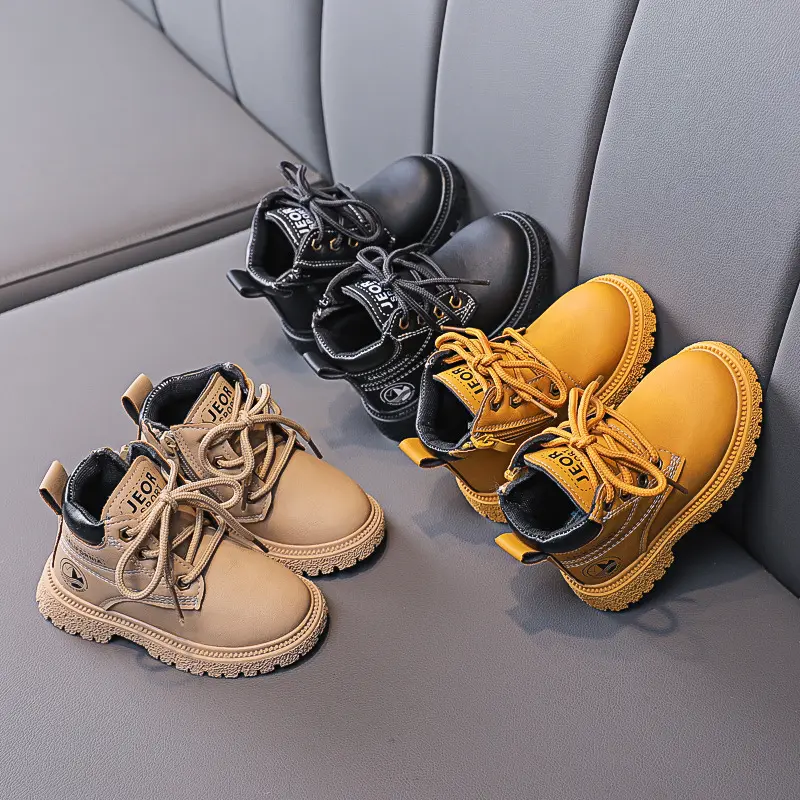 Children's Yellow Boots When Foreign Trade Leisure