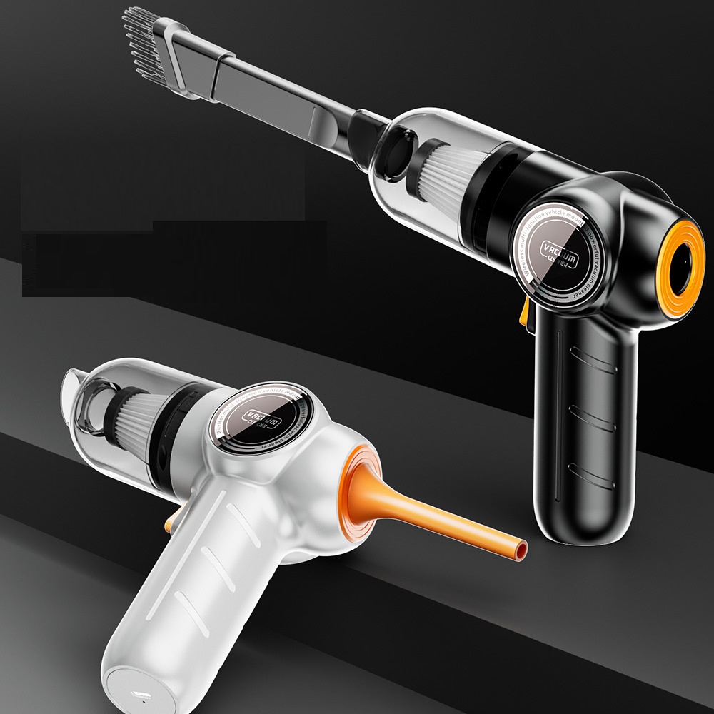Car Cleaner Wireless Charging Handheld High-power Suction Wet And Dry Dual-use Dust